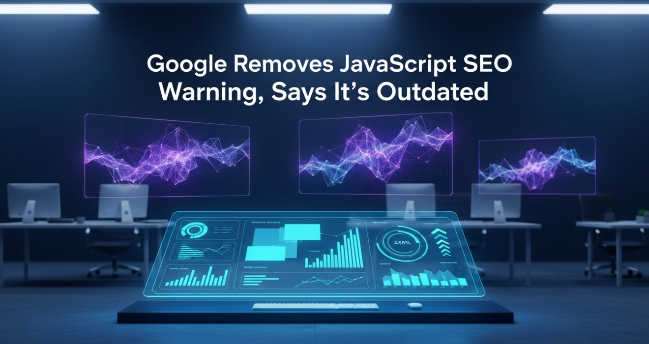 Google Removes JavaScript SEO Warning, Says It’s Outdated