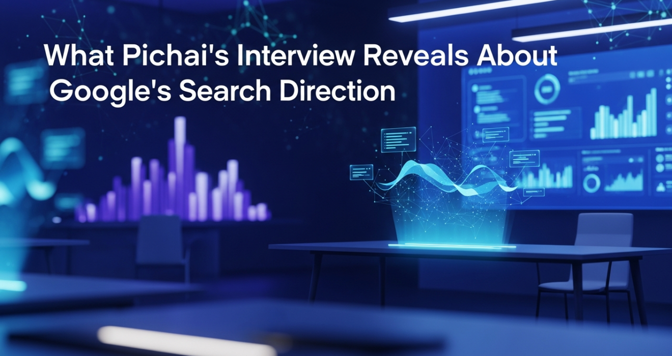 What Pichai’s Interview Reveals About Google’s Search Direction