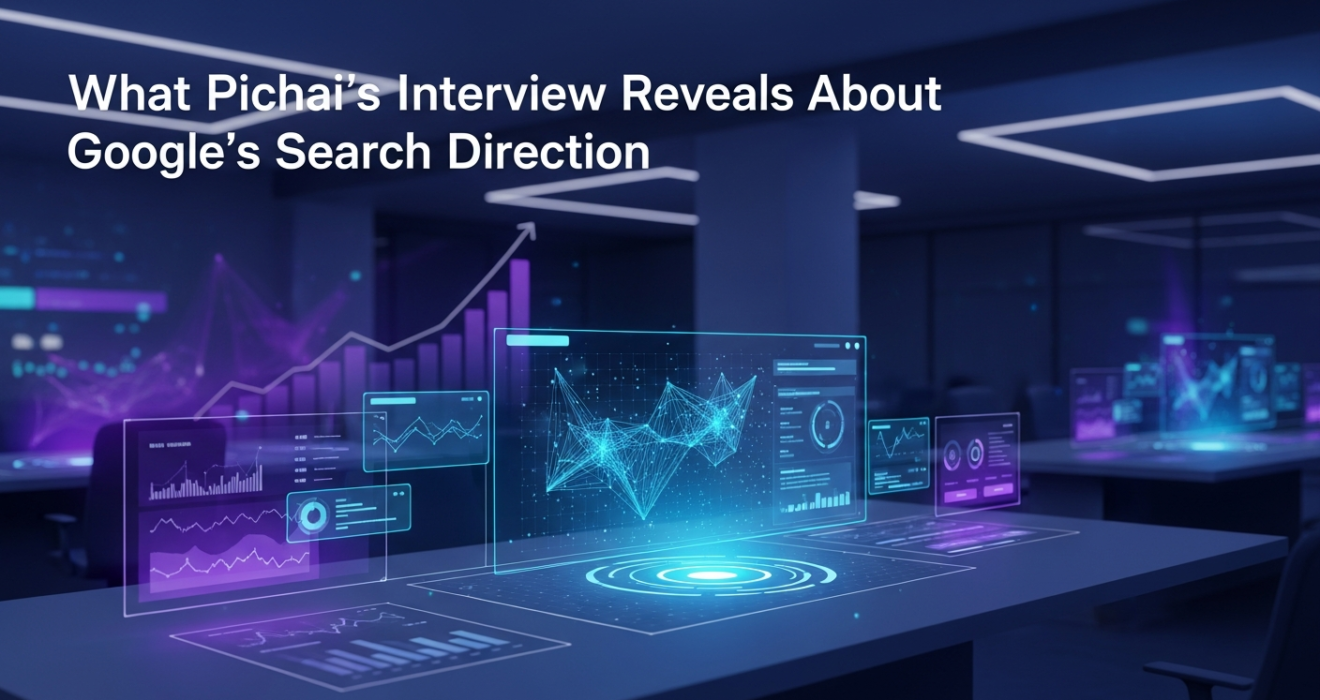 What Pichai’s Interview Reveals About Google’s Search Direction